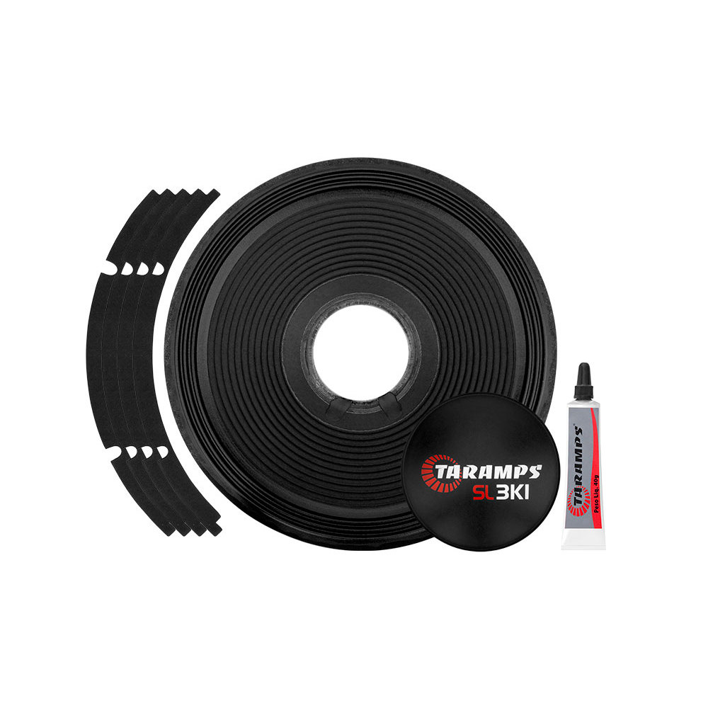 KIT REPARO ALTO FALANTE TARAMPS 7DRIVER SL 3K1 15 POLEGADAS ORIGINAL
