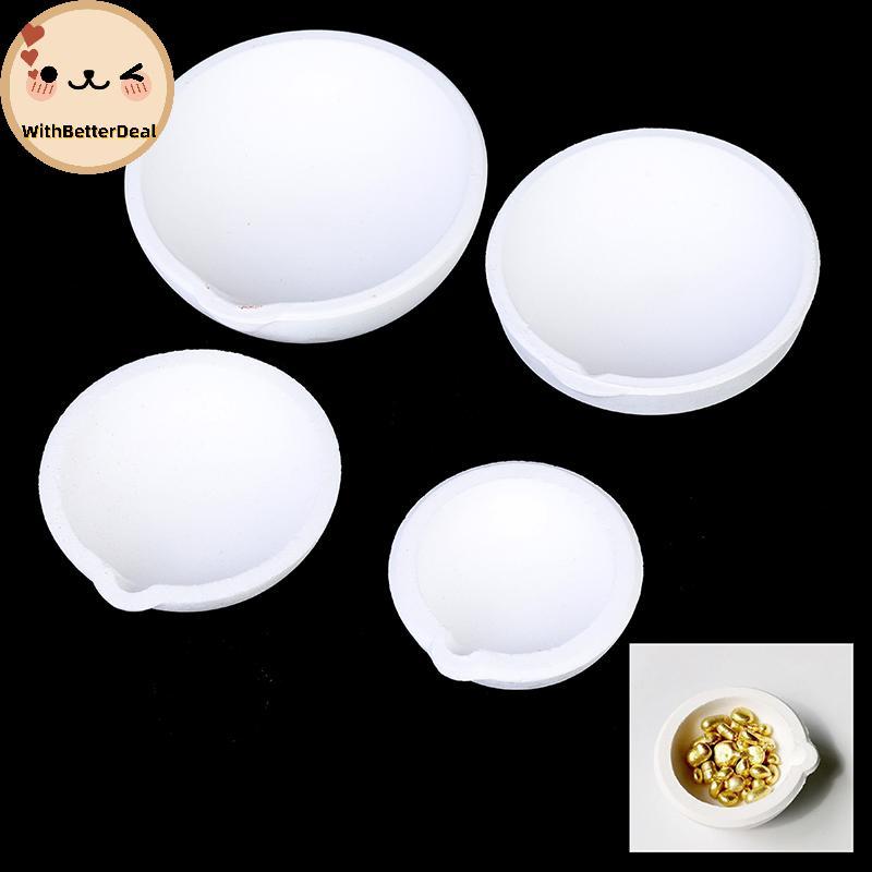 Melhor Cadinho De Fusão De Sílica De Quartzo De Alta Temperatura De Ferramentas De Joias De Prata Dourada