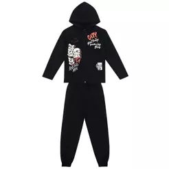Conjunto infantil menino em Moletom Brandili