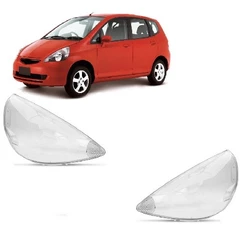 Lente Farol Honda Fit 2003 2004 2005 2006 2007 2008