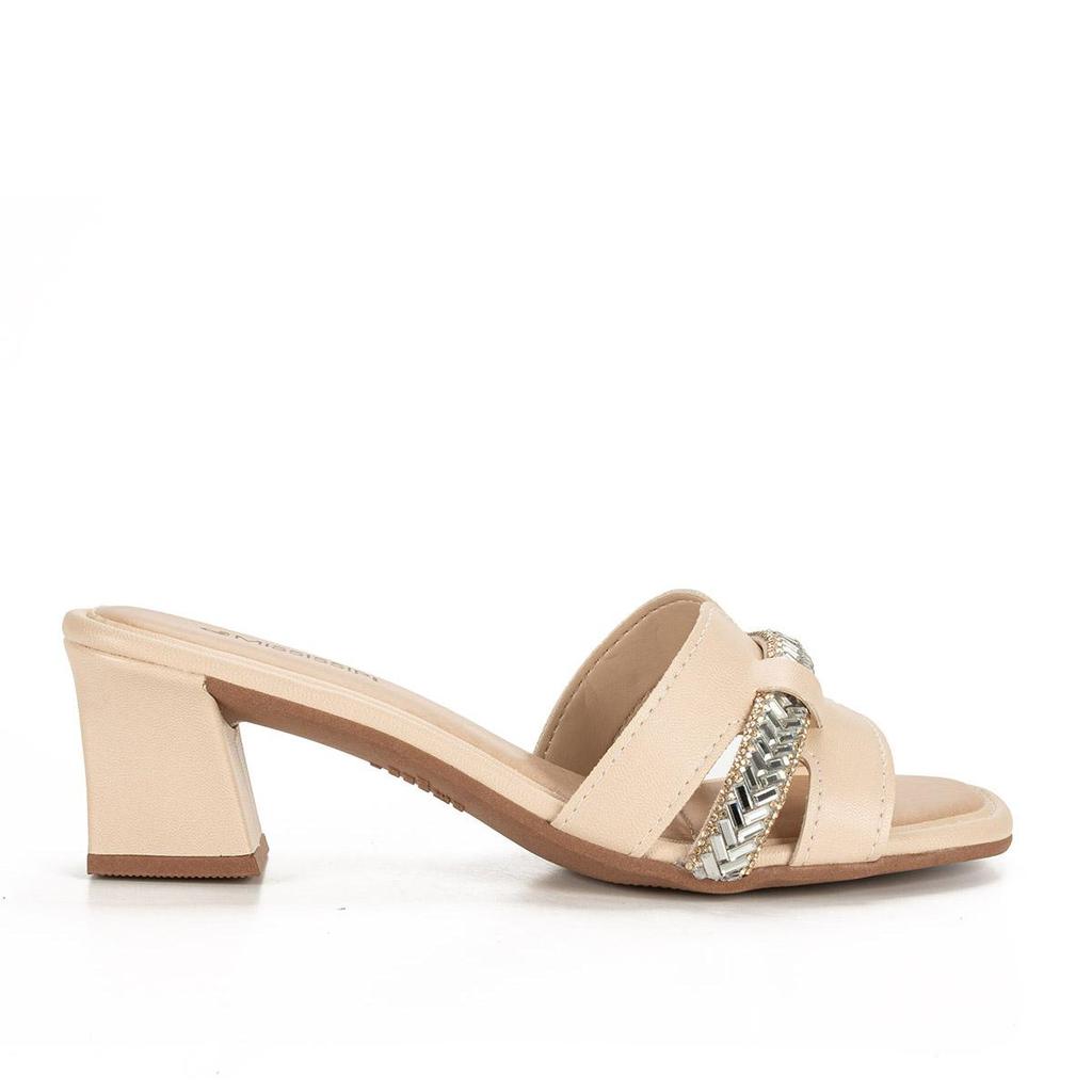 Tamanco Mississipi de Salto Bloco MC631 em Oferta na Shopee