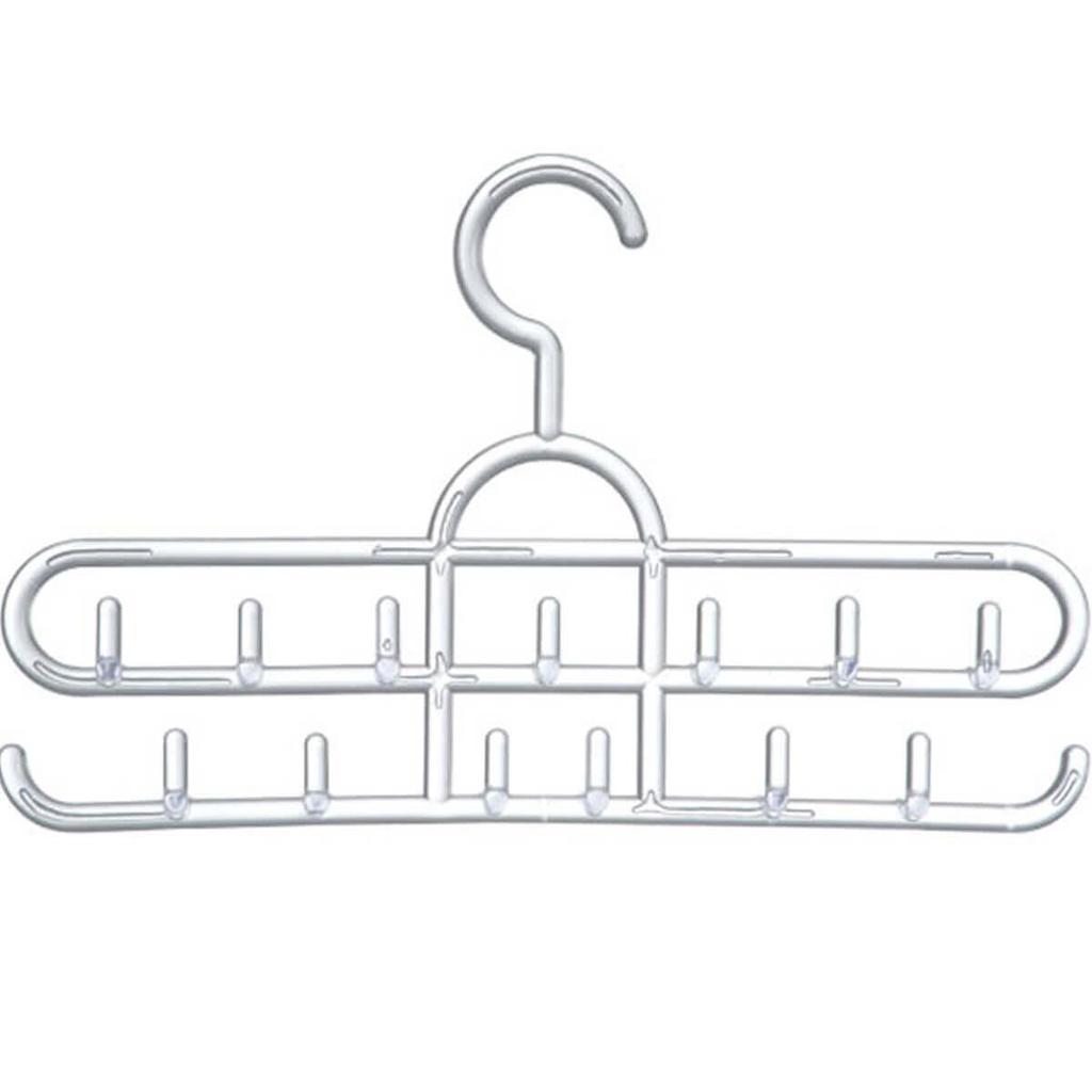 Cabide para Cintos 13 Ganchos Suporte Organizador Múltiplo Closet Armário Cristal Cinquetti em Oferta na Shopee