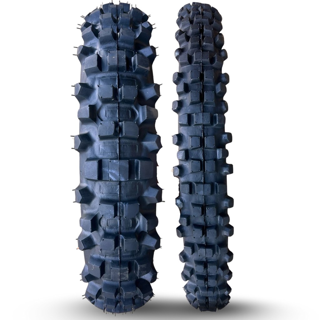 Pneu 100/100-18 + 90/90-21 Cros CRF 230 XR 250