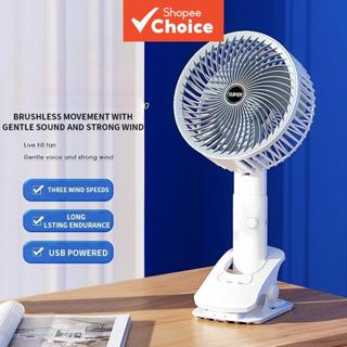  Ventilador portátil mini de mesa Ventilador de mesa Ventilador de mão Ventilador de clipe Ventilador de suspensão