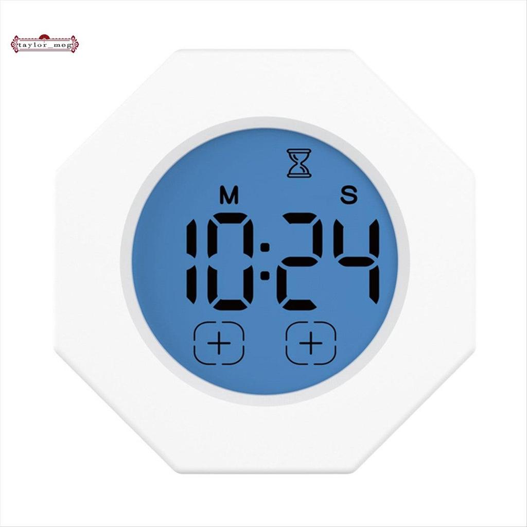 1 Peça Octogonal Gravitacional Flip Focus Temporizador Mudo E Ajustável Alerta Sonoro De Produtividade Quadrado