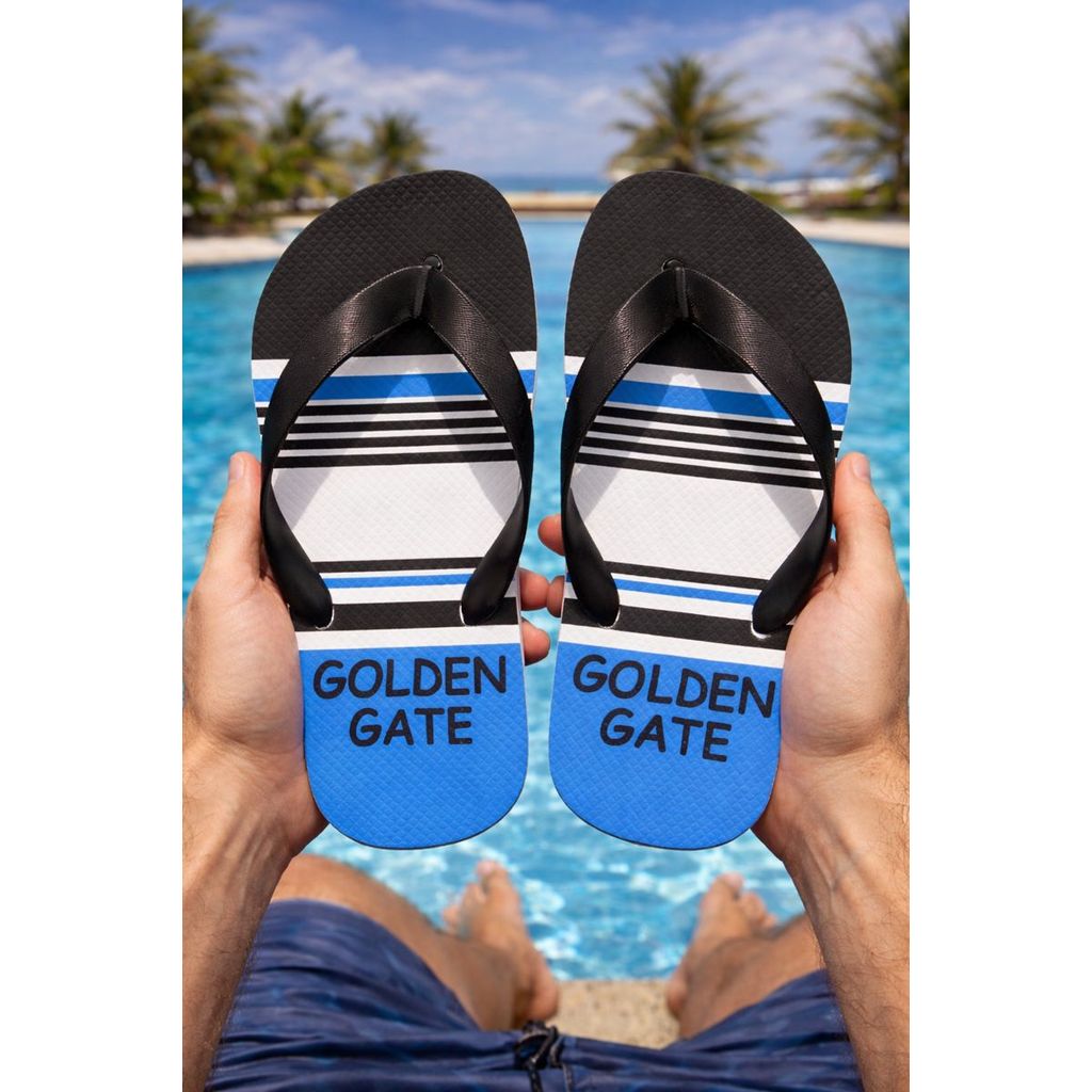 Chinelo Masculino Adulto Confortável Antiderrapante Sandália Masculina Praia Casual Leve e Resistente