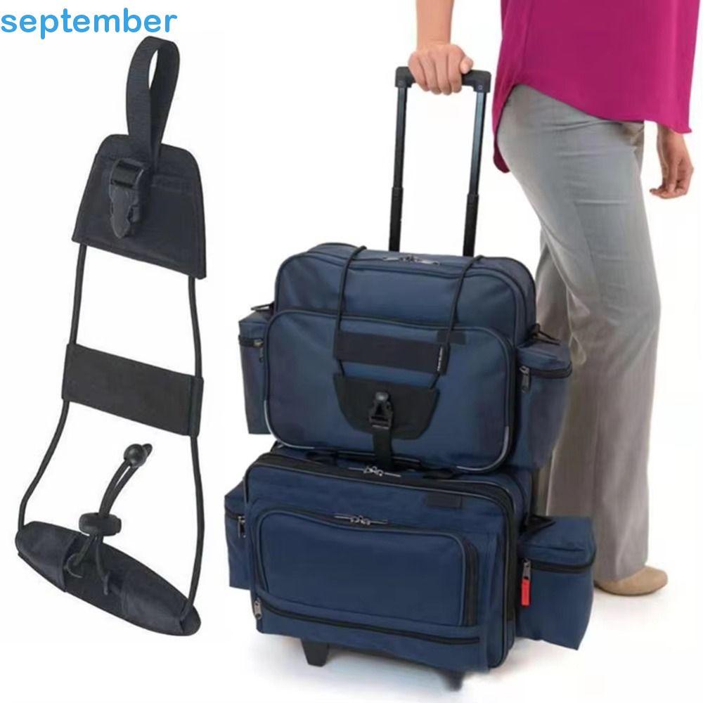 Correia Elástica Para Bagagem SEPTEMBERB , Cinto Fixo Ajustável Conveniente Mala , Tecido Oxford