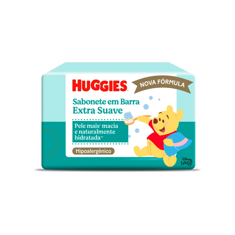 Sabonete Infantil em Barra Huggies Extra Suave 75g em Oferta na Shopee
