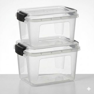 Caixa Organizadora - 3,2L com Travas Sortidas - Rischioto