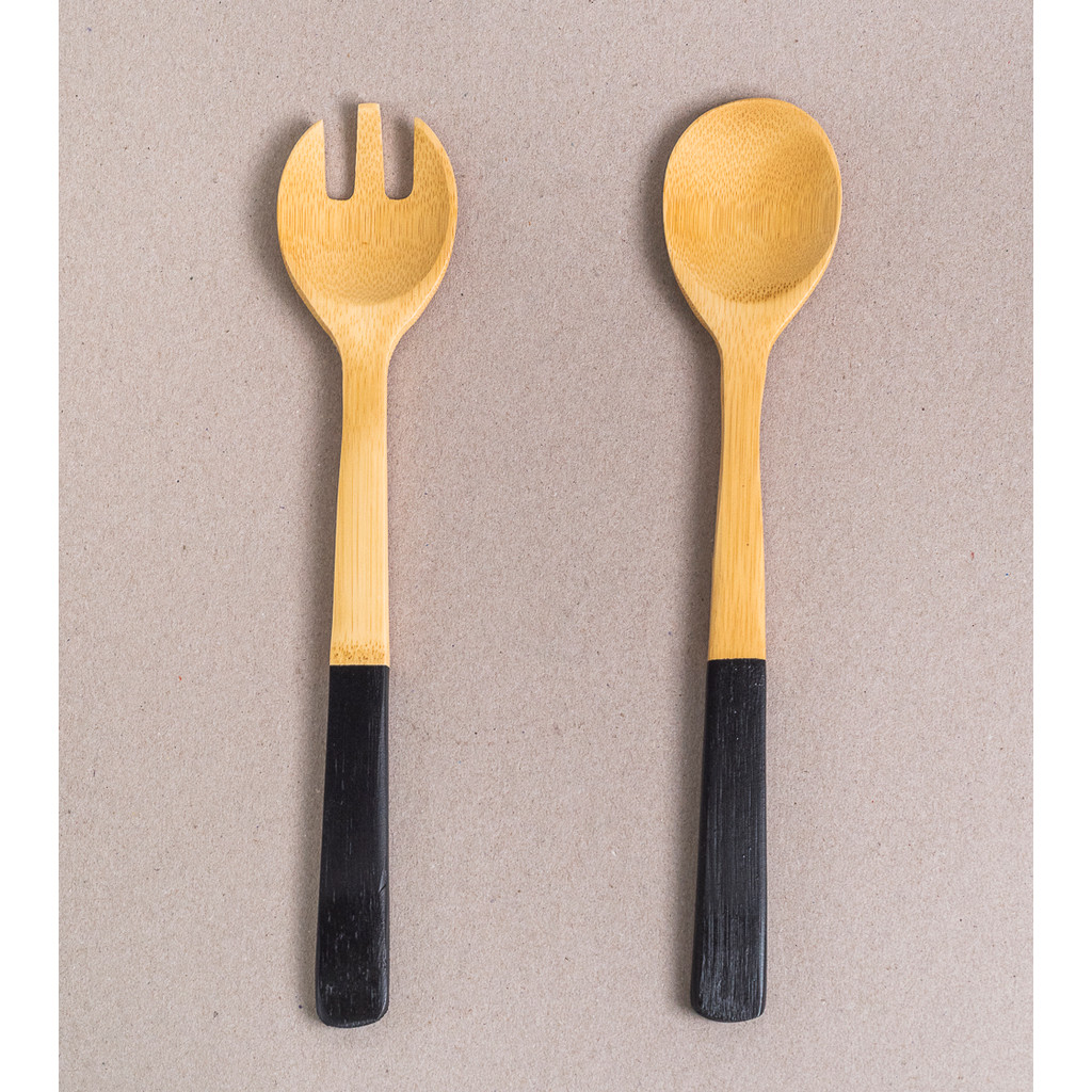 Jogo de 2 Utensilios Para Salada 31cm - Oikos — imagem 2 de 2