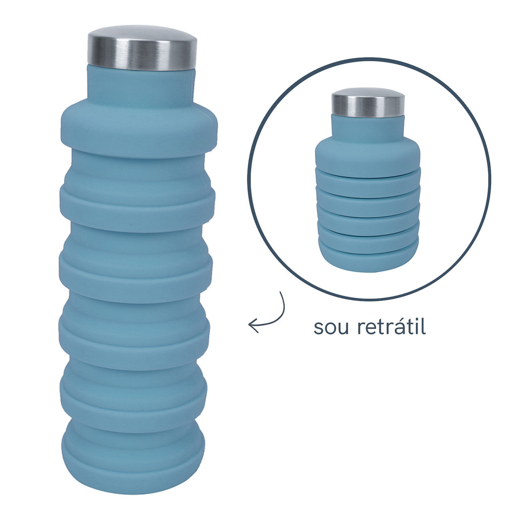 GARRAFA RETRÁTIL 500ML