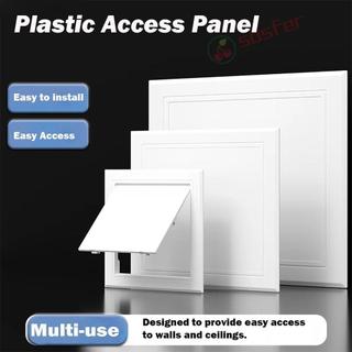 Porta Do Painel De Acesso SOSFER , Placa De Cobertura De Aba De Abertura De Plástico Branco , Portas De Parede Removívei