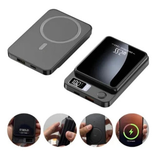 2 EM 1 Carregador Portátil 10000mAh 22.5W Super carregamento rápido Para Iphone Indução M…