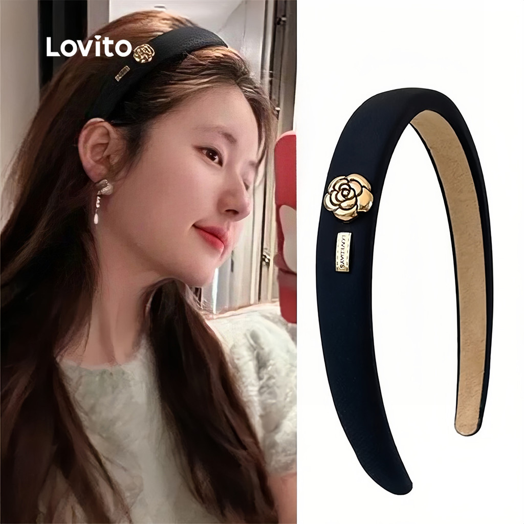 Lovito Casual Classic e Versátil Grampos de Cabelo LFA111141