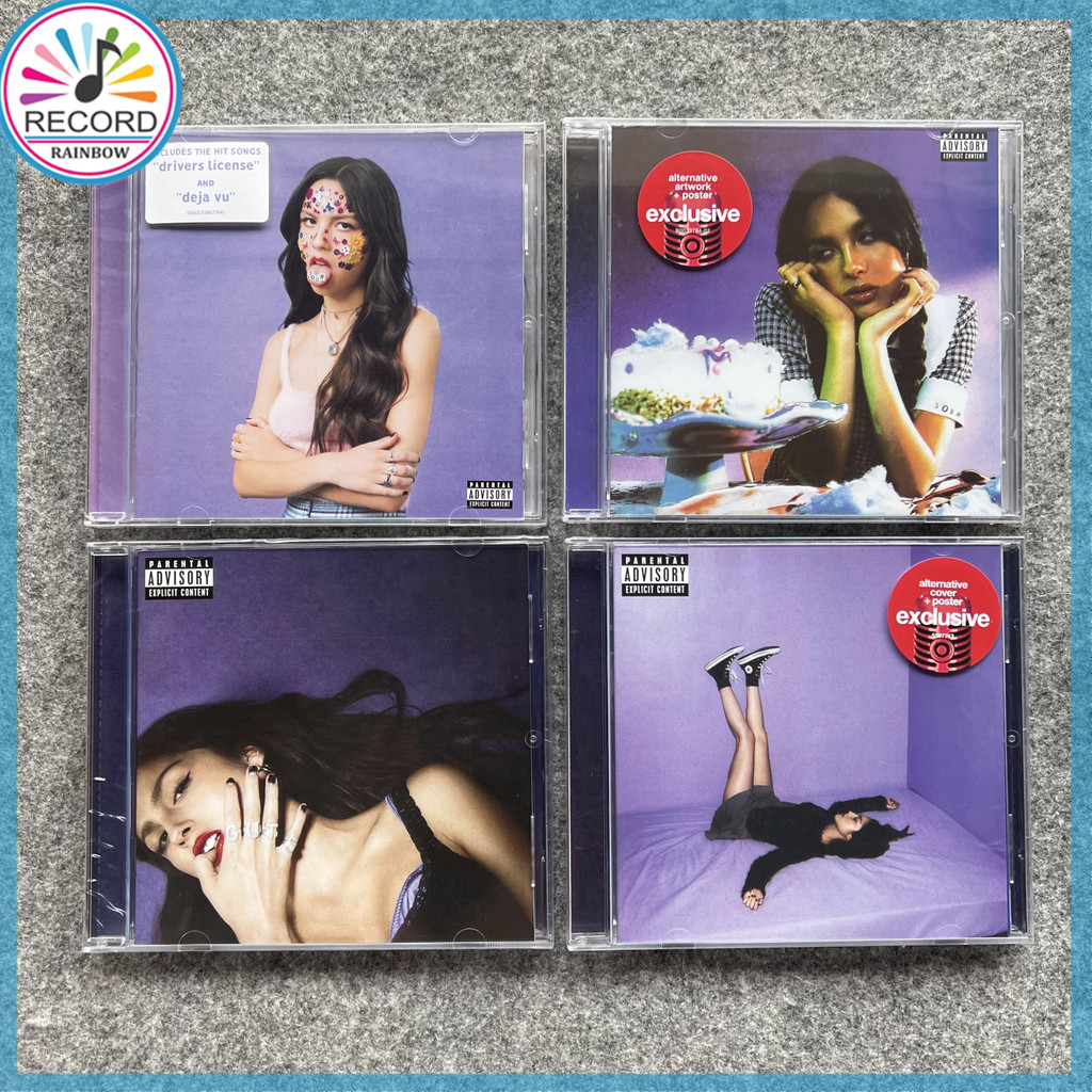 Olivia Rodrigo SOUR & Target Exclusive & GUTS & Exclusive Alternative Original 4 Albums Set [Lacrado] Brand New BR2