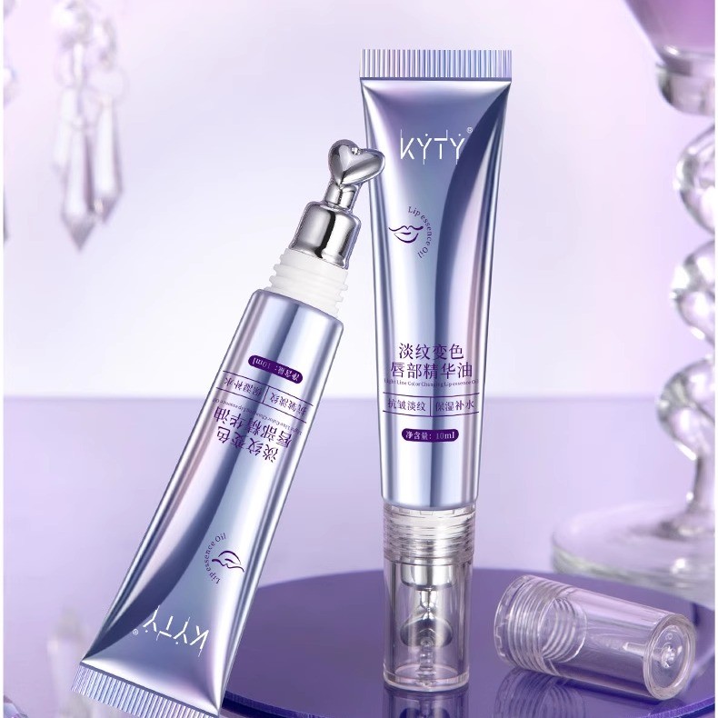 KYTY Light Lines Óleo de essência labial que muda de cor Hidratante Hidratante Óleo labial que muda de cor Linhas de luz