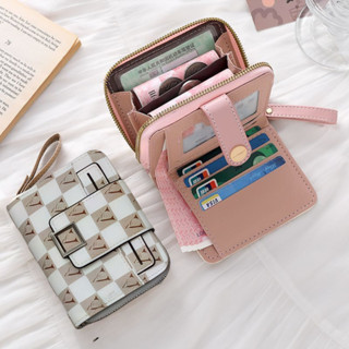 Nova Carteira de Pulso Feminina com Alça Curta e Grande Capacidade para Moeda e Cartão MM em Oferta na Shopee