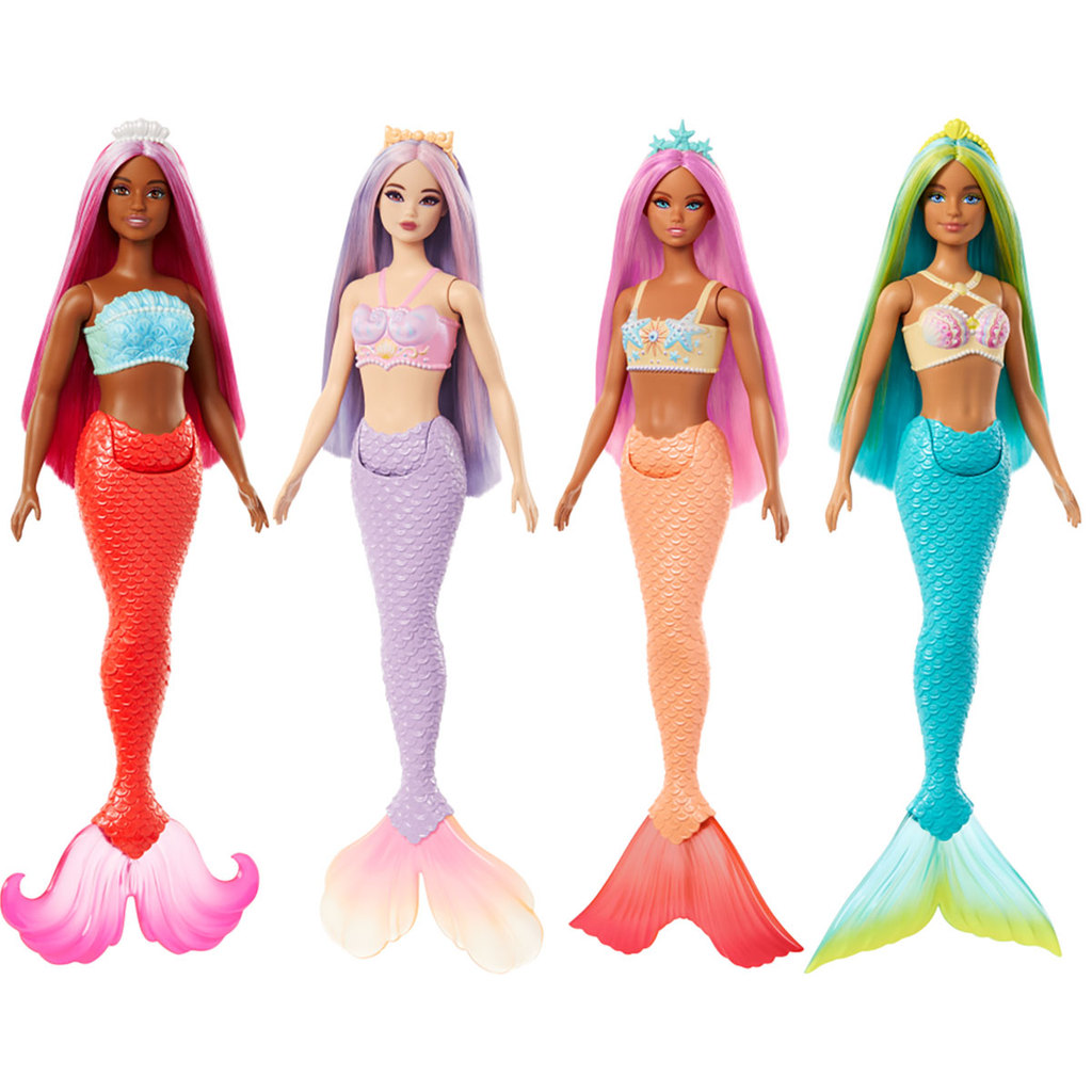 Boneca Barbie Fantasia Sereia Articulada Mattel HRR02