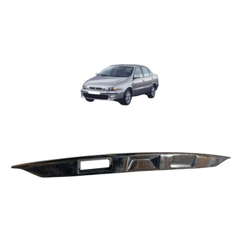 Moldura Friso Placa Cromada Fiat Marea 46815322 Cromado