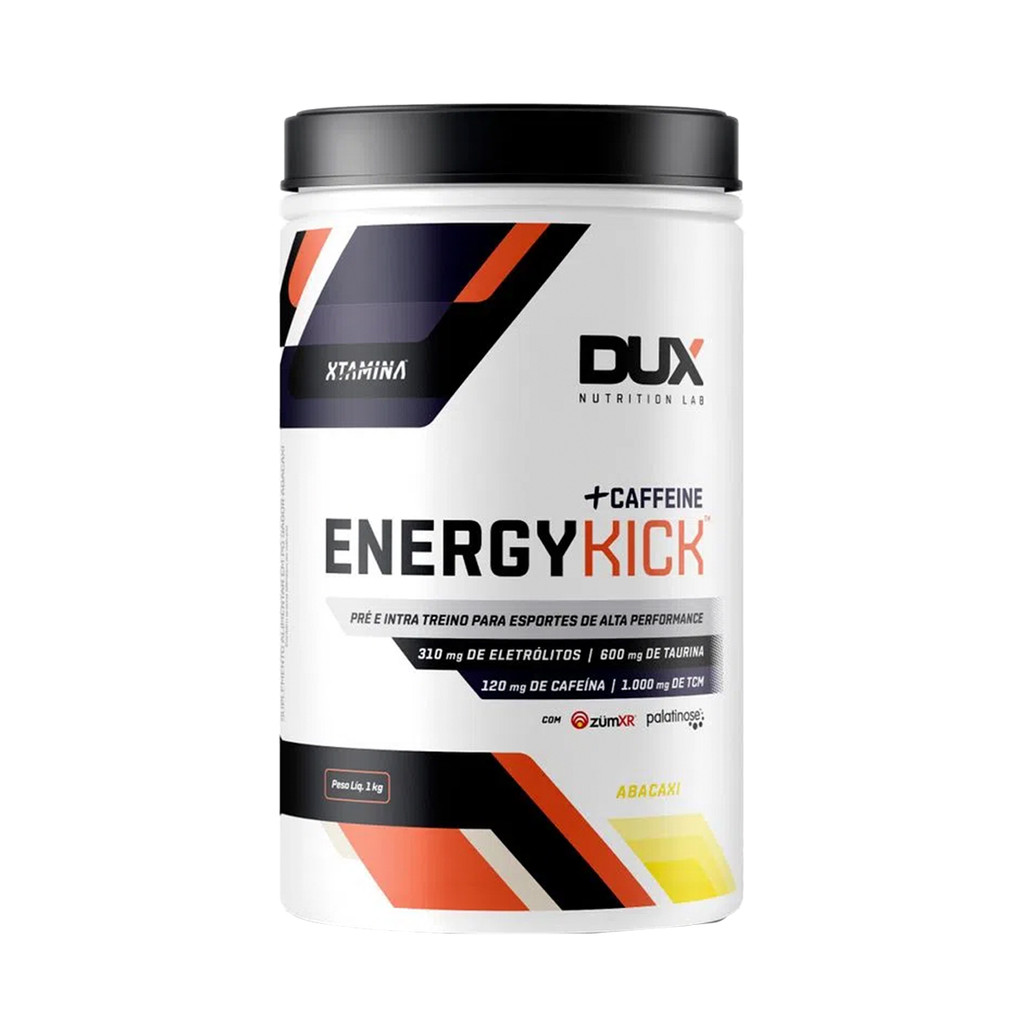 ENERGY KICK CAFFEINE ABACAXI 1000G - DUX NUTRITION