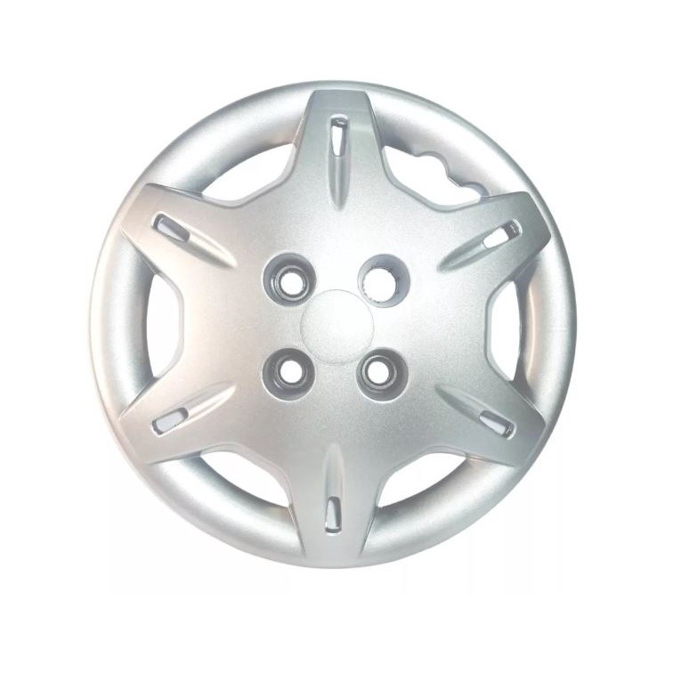 Calota Gm Corsa Wind 2000 Aro 13 Prata 4X100 4 Furos P/ Roda Cubo Baixo 1 Unidade