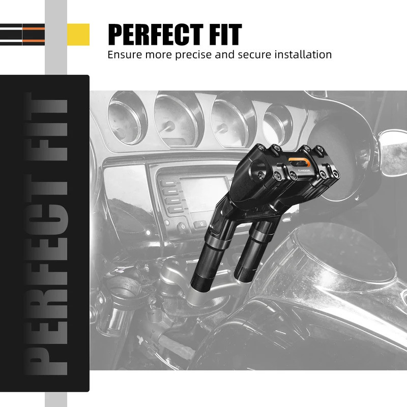 8.25/7.25 " 5/6 " Guiador Riser Para Harley Dyna Low Rider FXDL Wide Glide 1993-2017 Street Bob FXDB 2006 Super FXD