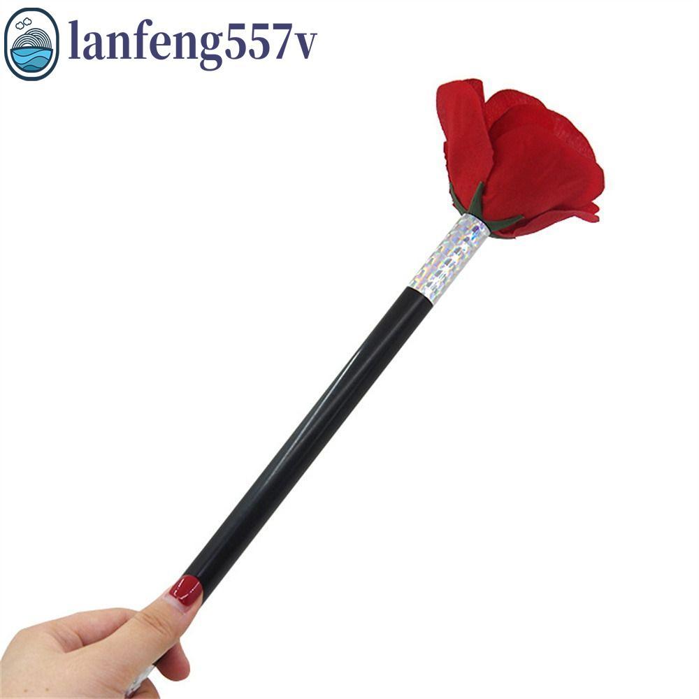 LANFENG Vara Para Rosa , Truques De Mágica De Flores De Close-Up Performance De Festa , Varinha De Palco De Rua , Adereç