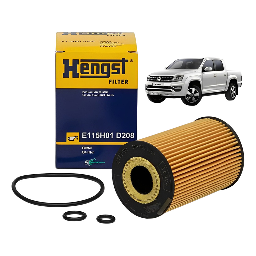 Filtro Óleo Motor Audi Hengst E115h01 D208 10f9045-jpn