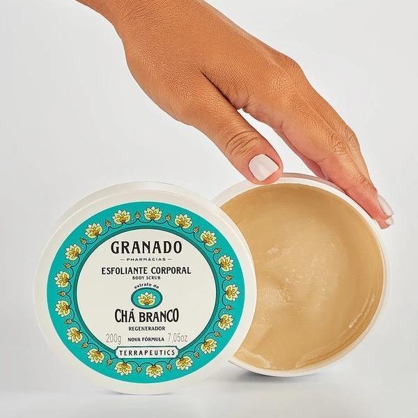 Esfoliante Corporal Chá Branco Terrapeutics Granado 200g