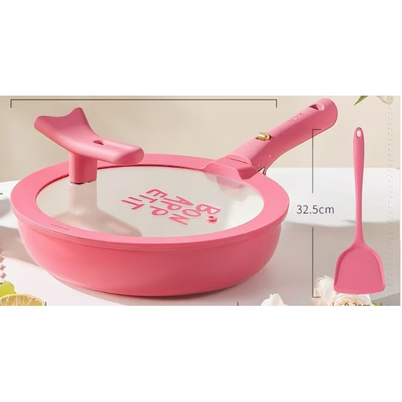 Conjunto de Utensílios de Cozinha de Cerâmica CAROTE com 18 Peças e Cabo Removível, Conjunto de Panelas Antiaderentes, N