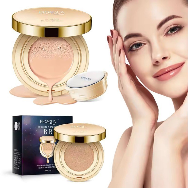 Base Glow Essence Bioaqua Cream Para Todos Tons De Pele