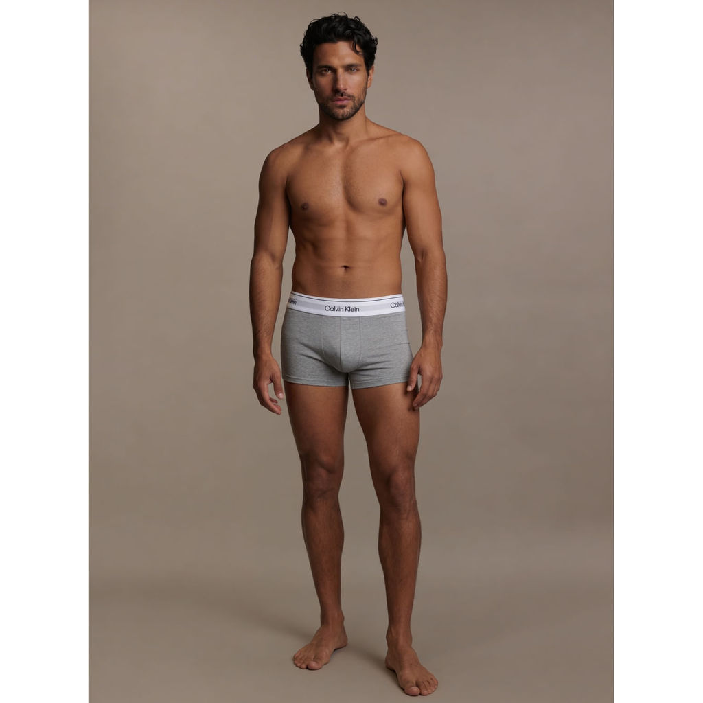 Kit 3 Low Rise Trunk Icon Cotton Stretch - Multi
