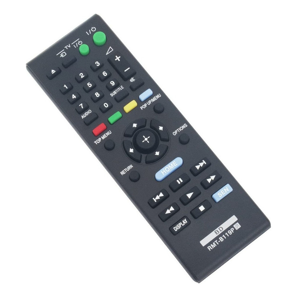 Controle Remoto Compatível Sony Bdp-s380 Blu-ray Disc Player
