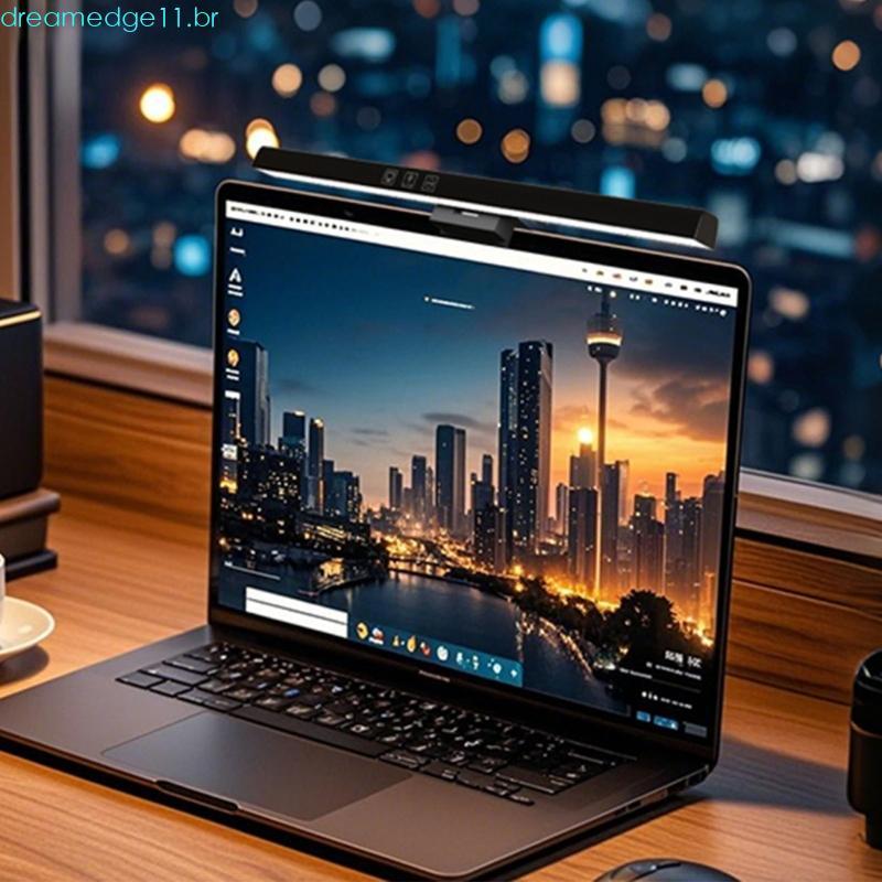 dreamedge11 Ampla Compatibilidade Monitor Luz Automática Ajustável LED Lâmpada Mesa Olho