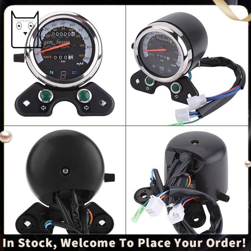 Velocímetro Medidor Instrumento Da Motocicleta GN125 Para GN125 TU250 Universal Odômetro