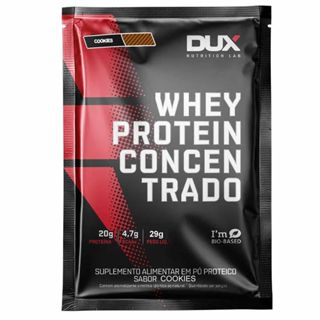 Whey Protein Concentrado - 1 Sachê 29g Cookies - Dux Nutrition em Oferta na Shopee