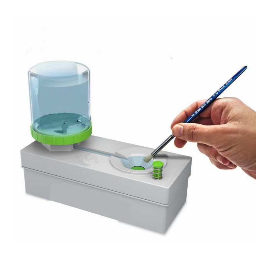 Pincel Lavador De Pintura Suprimentos Arte Ciclo De Água Caligrafia