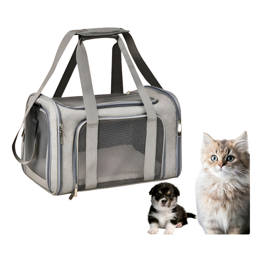Bolsa Transporte Cães E Gatos Mochila Avião Mala Pet Caixa em Oferta na Shopee