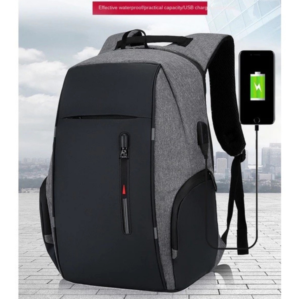 Mochila Reforçada Masculina Faculdade Impermeável Resistente Grande Trabalho Segurança Escolar em Oferta na Shopee