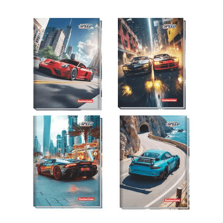 Kit 5 Caderno Brochurão Capa Dura Speed 80 Folhas Panamericana em Oferta na Shopee