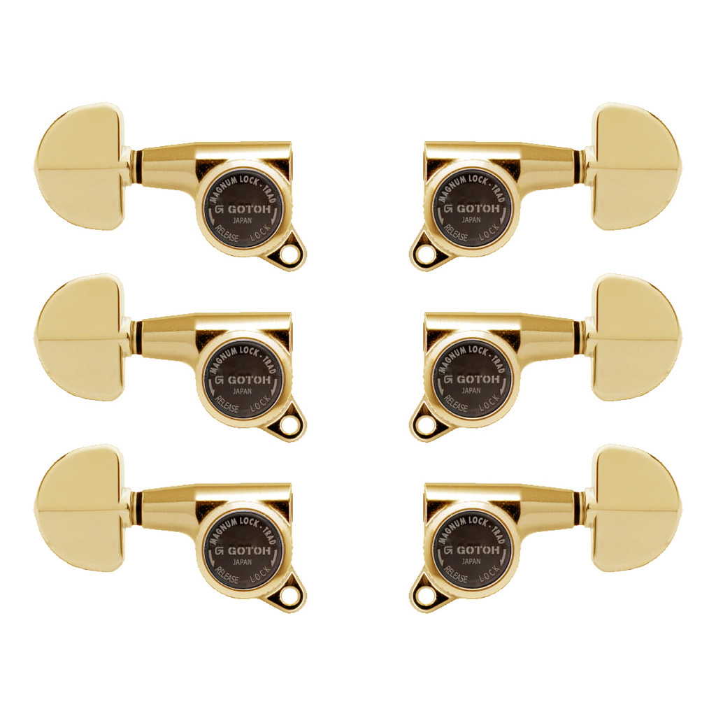 Tarraxa Gotoh Sg38120 Dourada Magnum Lock Trad 3+3