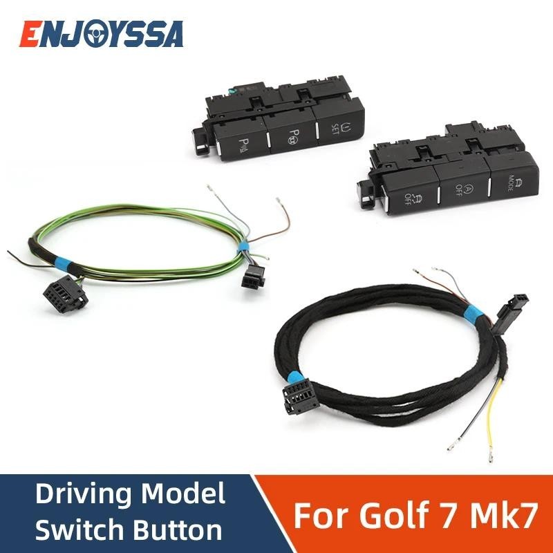 Para VW Golf 7 MK7 ESP Fora Modo Padrão De Condução OPS Estacionamento Assist TPMS Interruptor Monitoramento Pressão Dos
