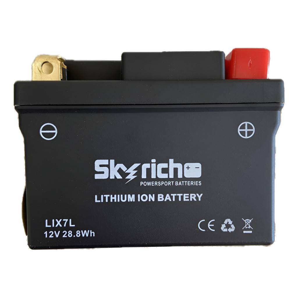 Bateria Litio Skyrich Lix7l Cbx250 Fazer250 Nx400 Mt-03