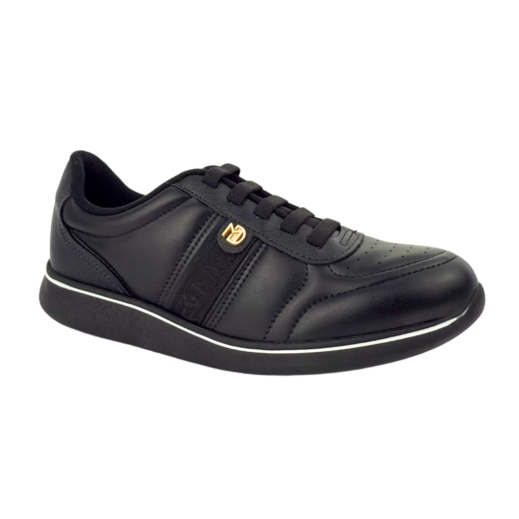 Tênis Modare Casual Leve Conforto Preto Original em Oferta na Shopee
