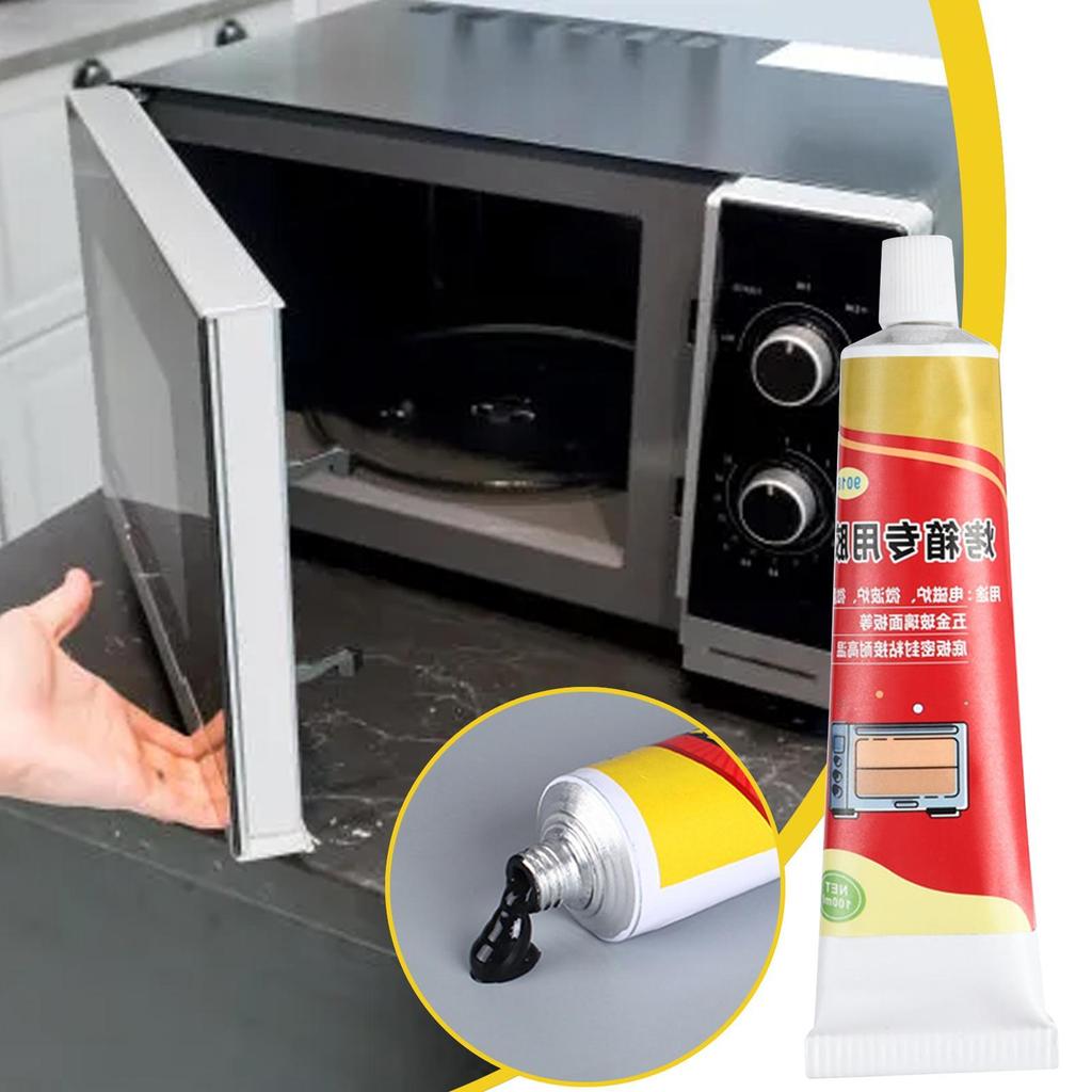 Cola Para Micro-Ondas 100ml , De Alta Temperatura , Selante De Secagem Rápida Fogão , Forno De , Vidro , Metal , Eletrod