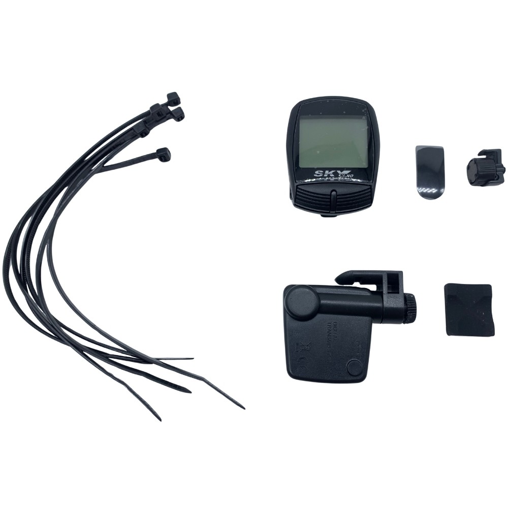 Velocímetro Ciclo computador 19 Funções Wireless Sem Fio Luz