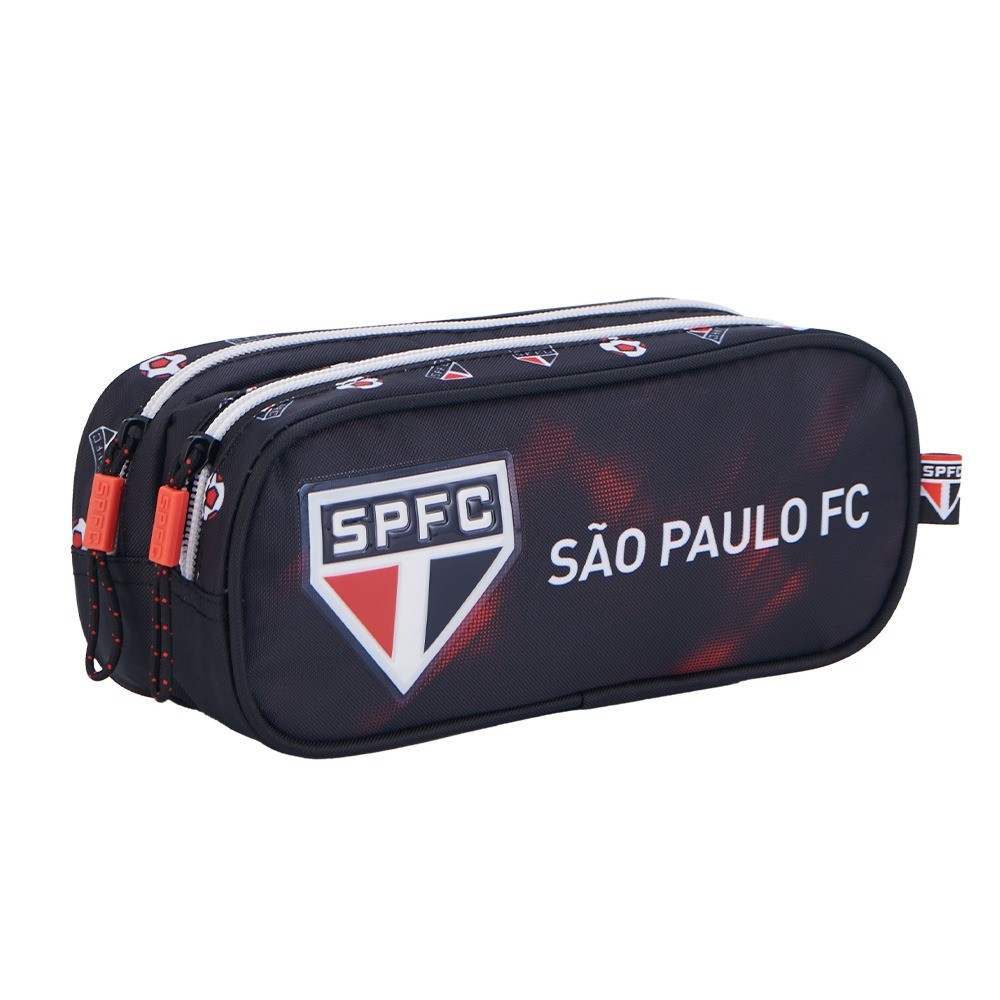 Estojo Escolar Duplo Temático do São Paulo Futebol Clube 16596