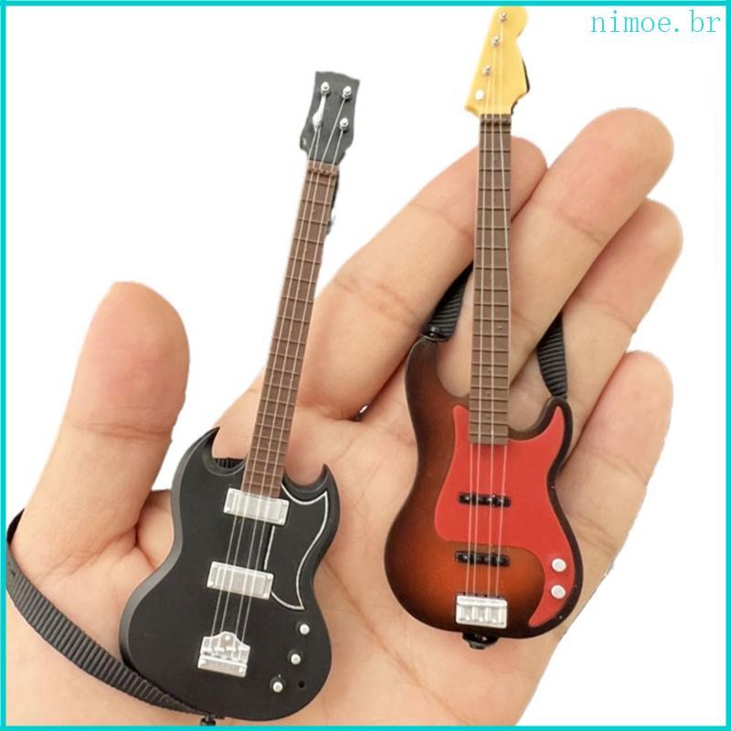 Modelo Guitarra Miniatura Nim Para Bonecas 1 12 Instrumento Musical Detalhado em Oferta na Shopee