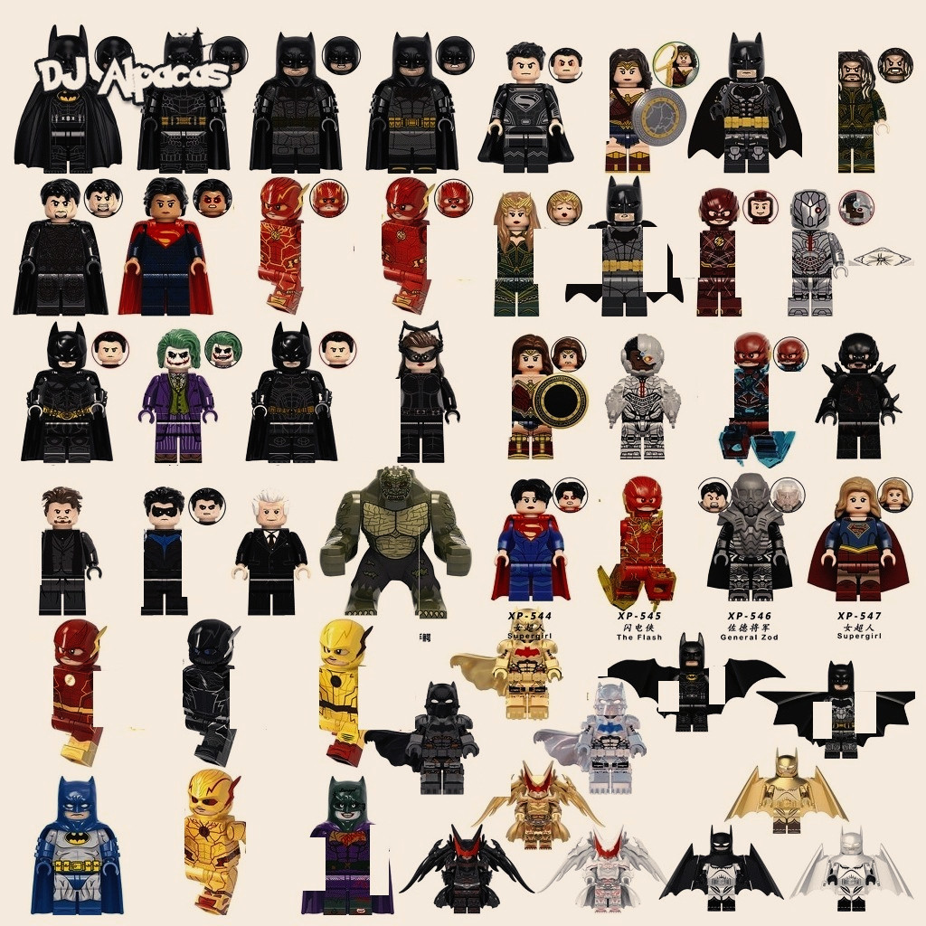 Blocos De Construção Figuras Brinquedo Colecionável XP540 XP541 XP542 XH1945