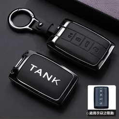 Capa Protetora para Chave de Carro Remota para Tank 300 500 Tank300 Tank500 Acessórios de Controle Remoto Sem Chave P3YI